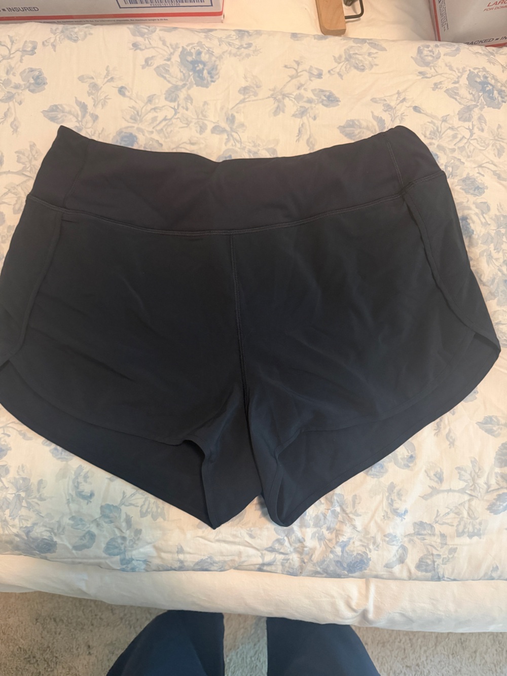 CRZ YOGA NAVY Athletic Shorts